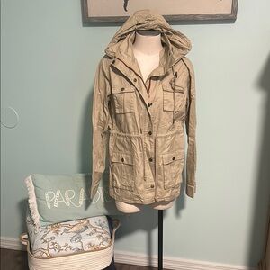 Market & Spruce Tan Utility Jacket